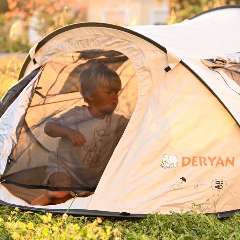 Deryan Pop Up Tent Dome - 2000MM waterkolom - Navy