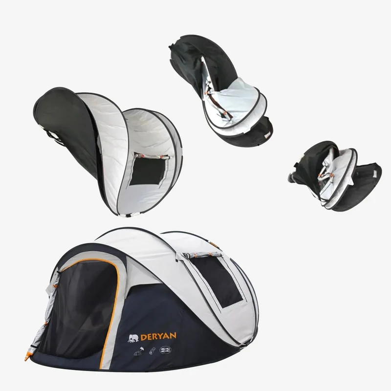 Pop Up Tent - 2000MM waterkolom - Cream (Tweede kans)