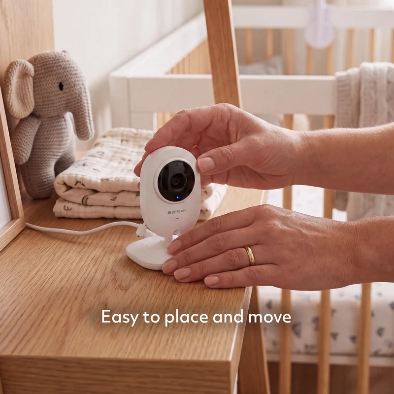 Luxus-Babyfon mit Kamera – Babyfon – Nachtsicht – Babyphone