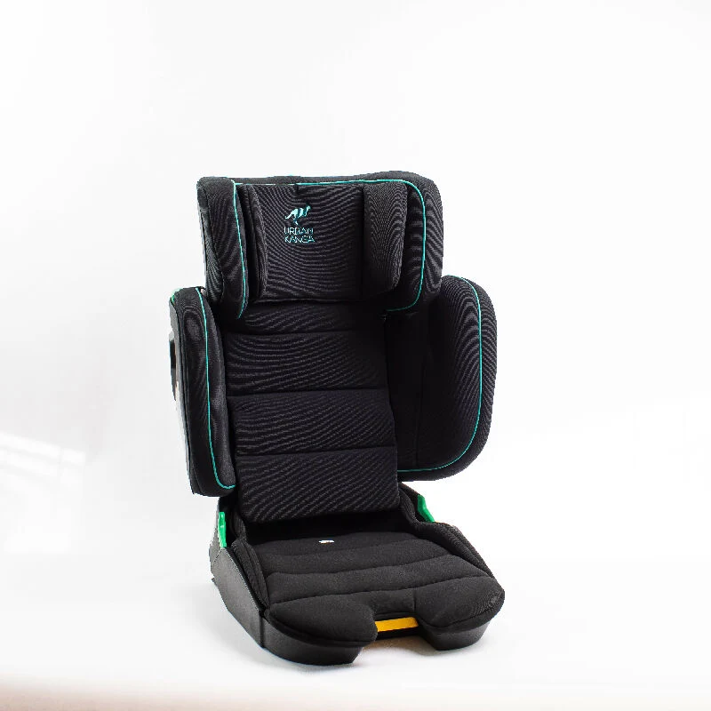 Wallaroo 2.0 – klappbarer Kindersitz 100–150 cm, Anthrazit