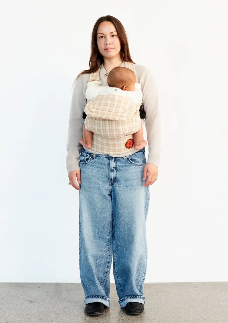 Babytrage 'Balance' Mocha Check