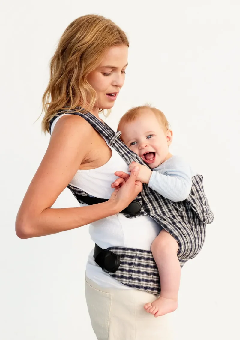 Babytrage 'Balance' Navy Check