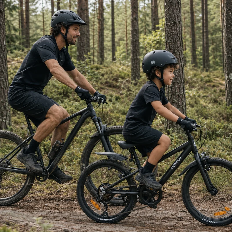 Kinder Mountainbike 20 Inch - Zwart
