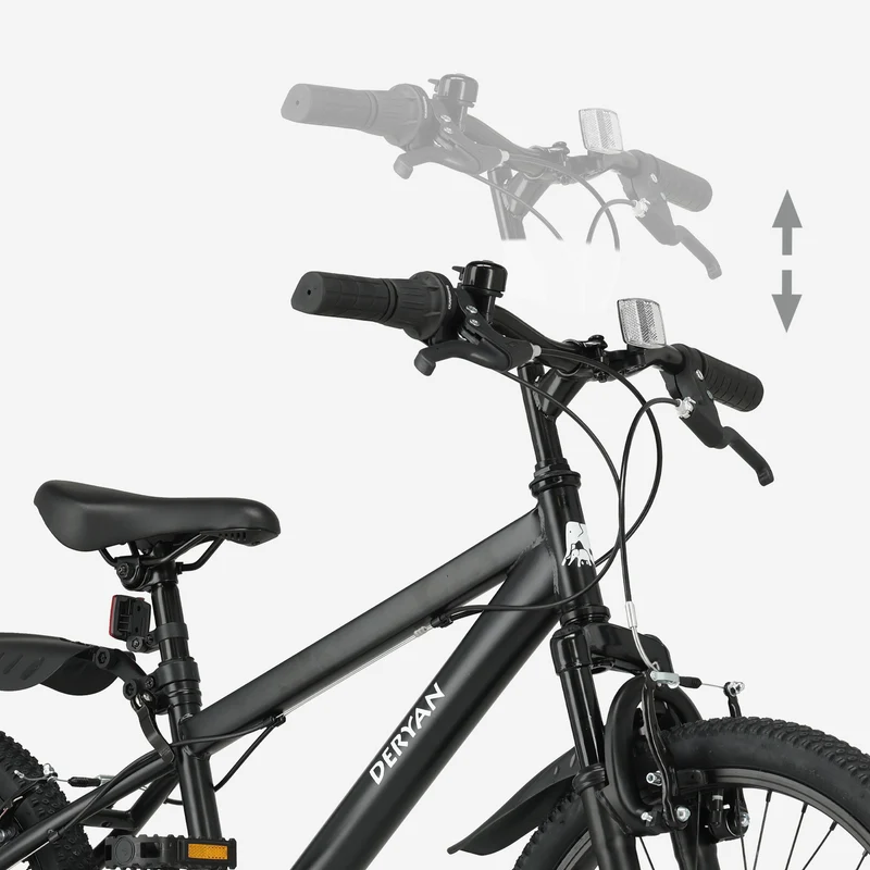 Kinder Mountainbike 20 Inch - Zwart