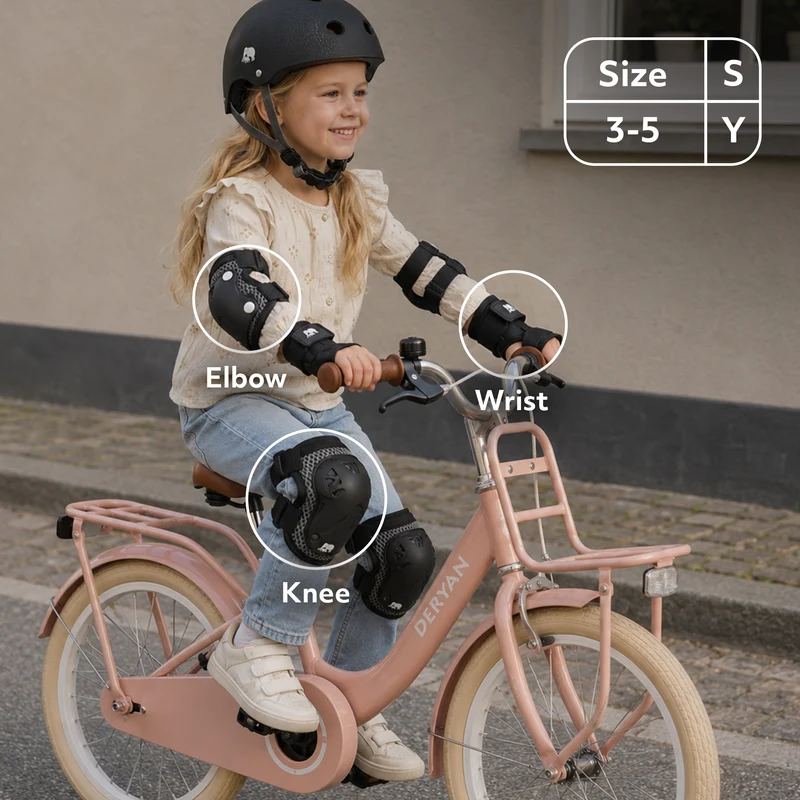 Safety Pads Zwart - S