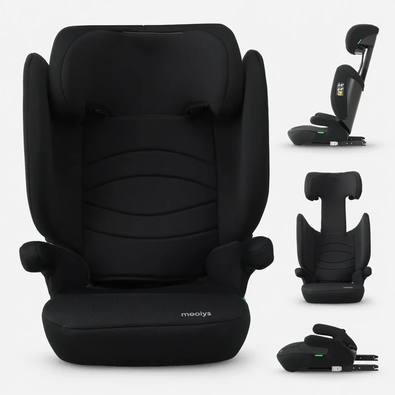 Daisy Isofix i-Size-Kindersitz – 100 bis 150 cm – Verstellbare Kopfstütze