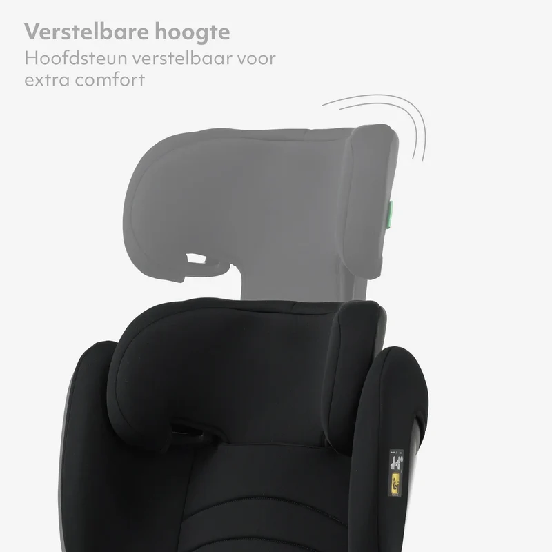 Daisy Isofix i-Size-Kindersitz – 100 bis 150 cm – Verstellbare Kopfstütze