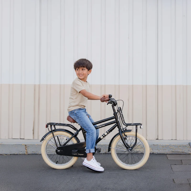 Cooper Kinderfiets met standaard - 16 Inch