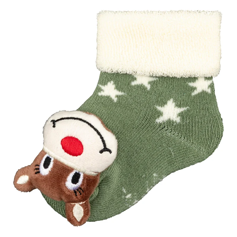 Sterntaler Baby Rasselsocken 4-6 Monate Weihnachtsedition