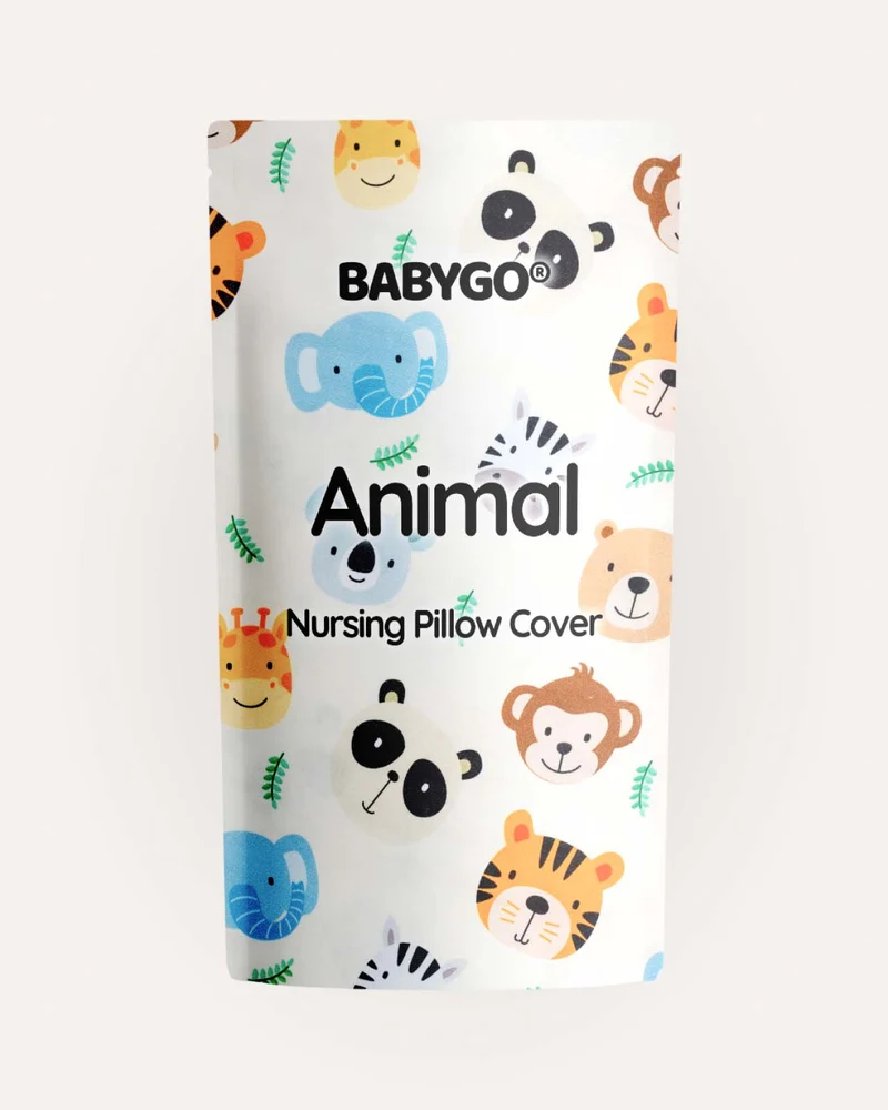 BABYGO® Stillkissenbezug mit Tiermotiv