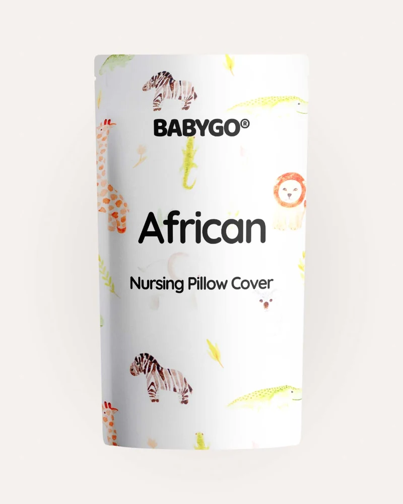 BABYGO® Afrikanischer Stillkissenbezug