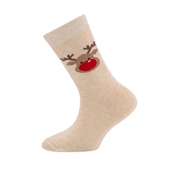 Ewers Kinder Weihnachtssocken Nikolaus & Schneemann - toll für Adventskalender