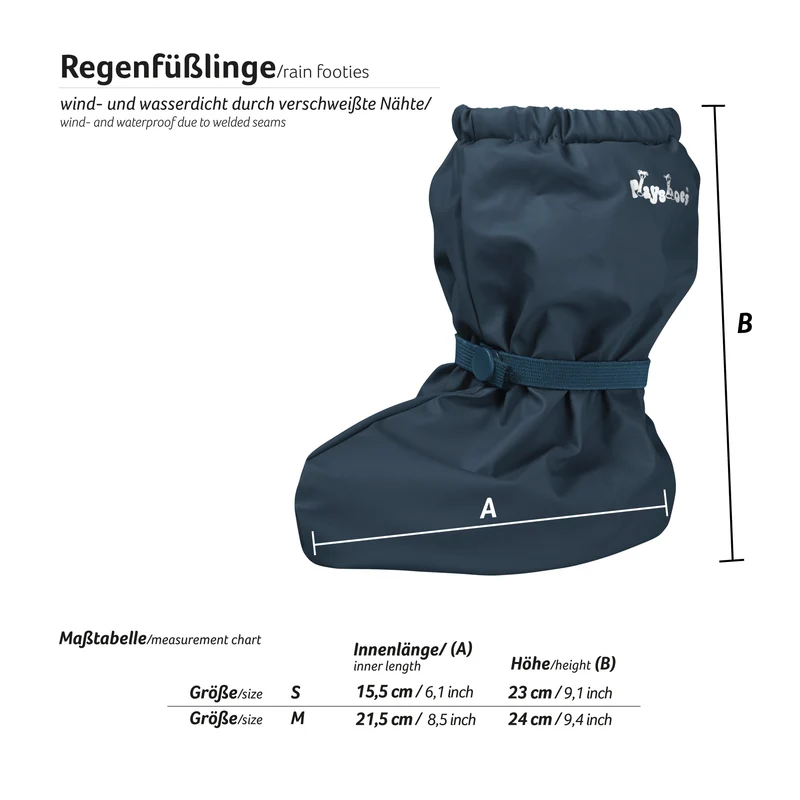 Playshoes Regenfüßlinge mit Futter