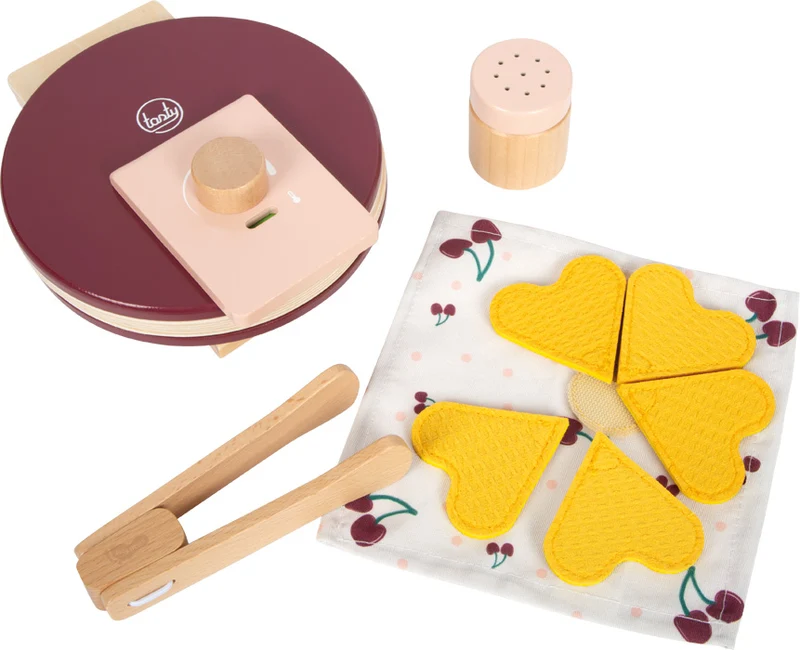 SFC 12850 Kinder Waffeleisen Tasty aus Holz 2J+
