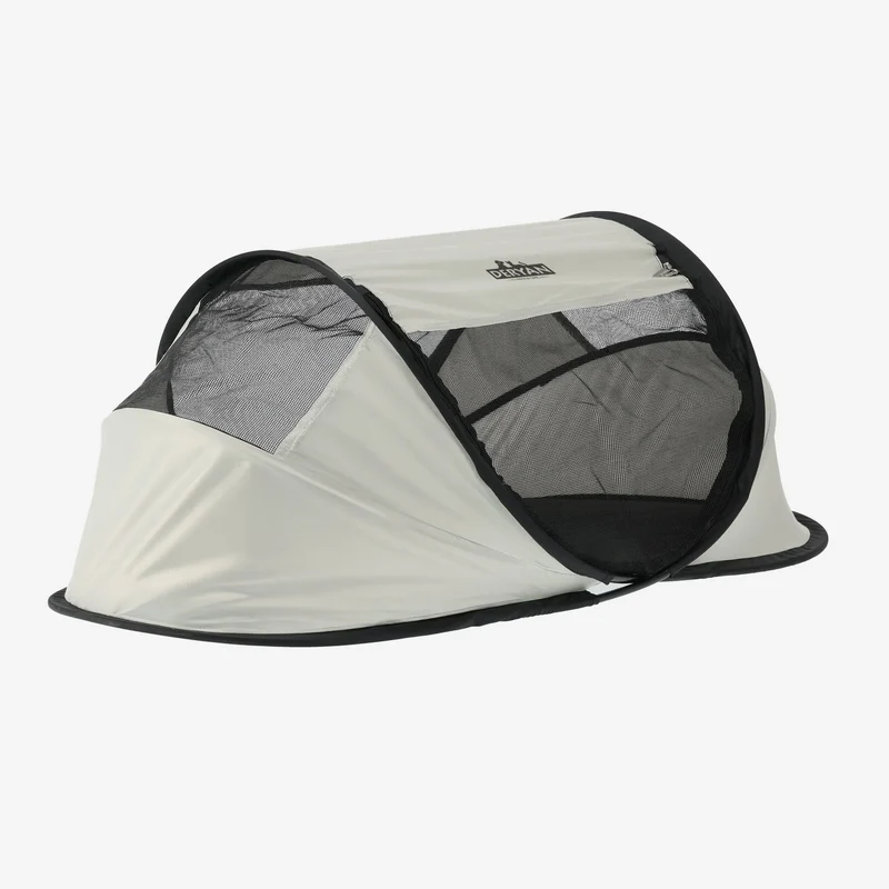 Deryan Dogs & Cats - Luxury Pop-Up Pet Travel-Cot - Hundeauslauf - Pop-up-System - Klappbare Bank - Extra dickes Netz - Medium