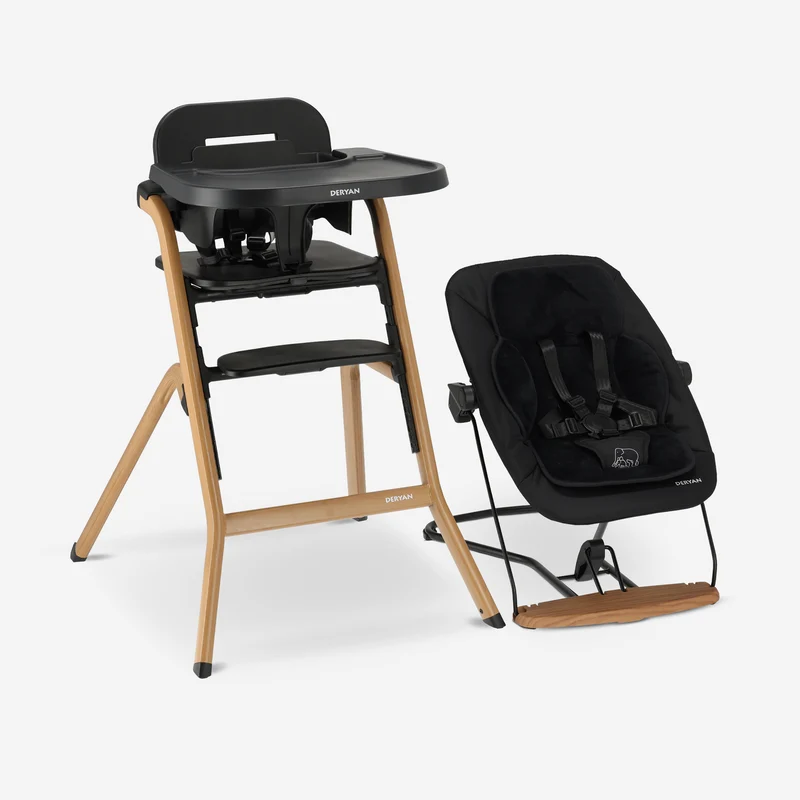 Curve Hochstuhl Set komplett - Inklusive Babywippe