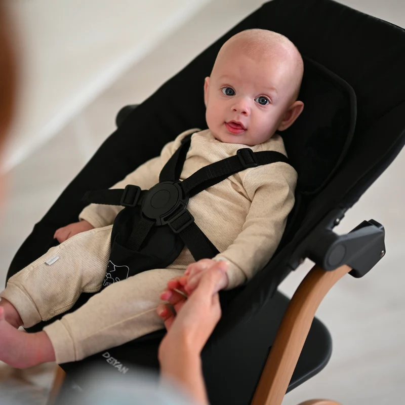Curve Hochstuhl Set komplett - Inklusive Babywippe