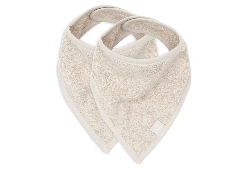 Jollein Baby Zahnlatz Frottee Bandana im Doppelpack