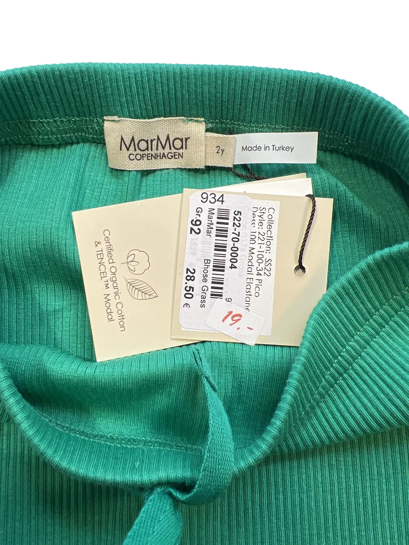 MarMar Copenhagen Grüne Stoffhose 92 | 2yrs