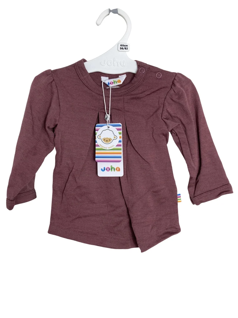 Joha Langarm Shirt aus Wolle 56 | 01m
