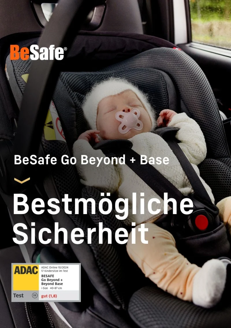 Babyschale 'Go Beyond' Dark Grey Mélange