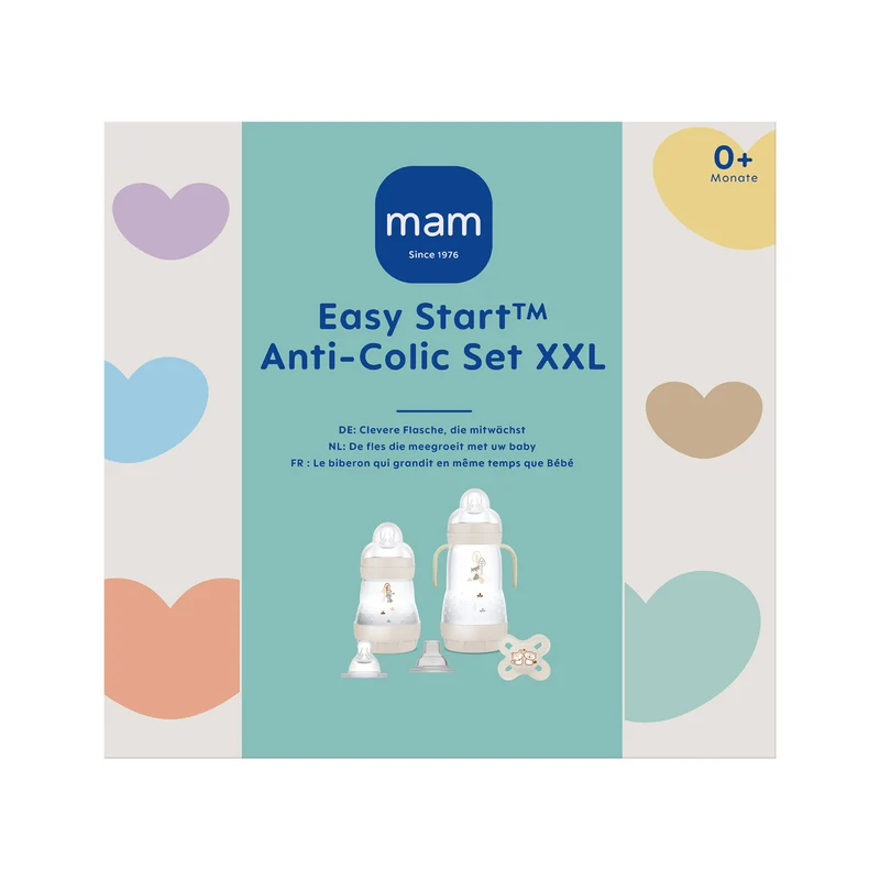 MAM Erstlings Babyflaschen Geschenkset Easy Start XXL