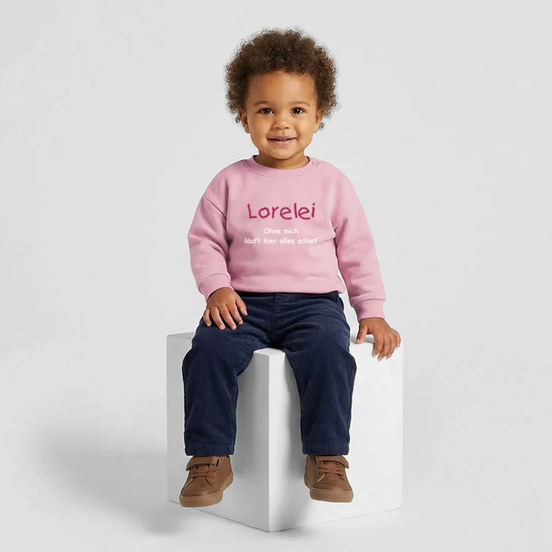 Stella Bio-Sweatshirt Ohne mich läuft alles schief