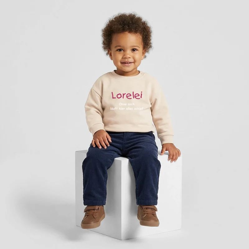 Stella Bio-Sweatshirt Ohne mich läuft alles schief