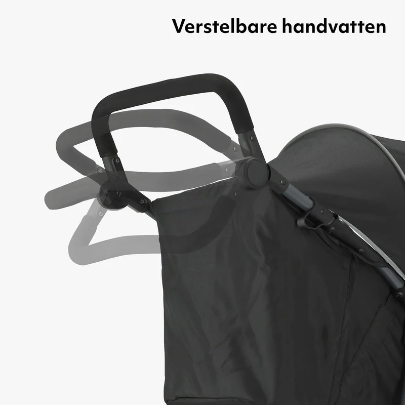 Mooiys Cruze Jogger Laufkinderwagen – Schwarz
