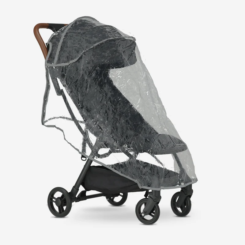Mooiys Ash Buggy – Kompakter Kinderwagen – Schwarz