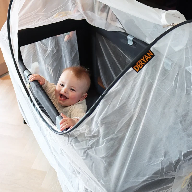 Luxus Moskitonetz für Campingbett - Moskitonetz Für Kinderbett