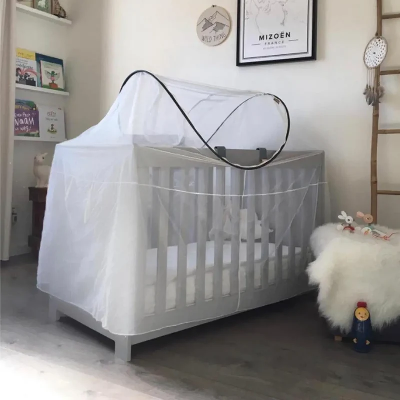 Luxus Moskitonetz für Campingbett - Moskitonetz Für Kinderbett