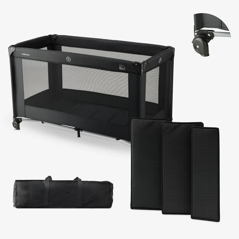 Campingbett Believer Black
