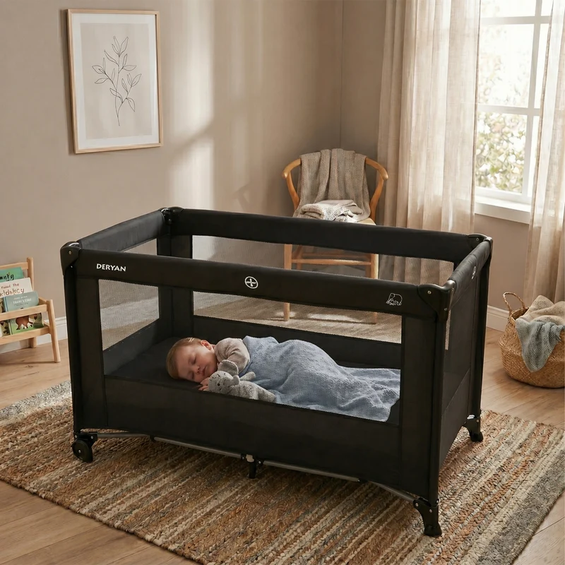 Campingbett Believer Black