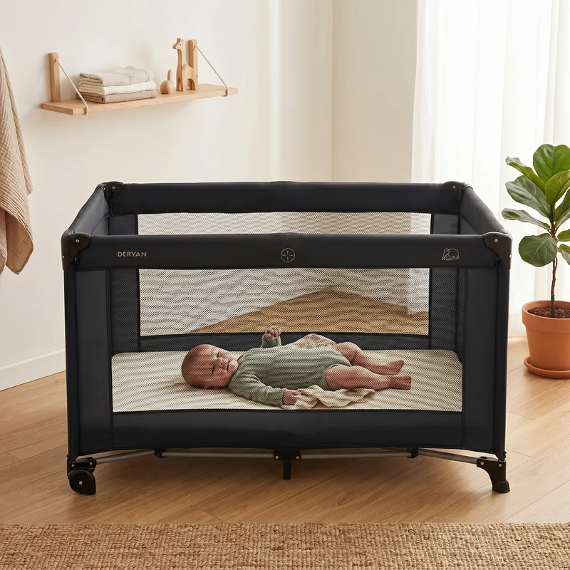 Campingbett Believer Black