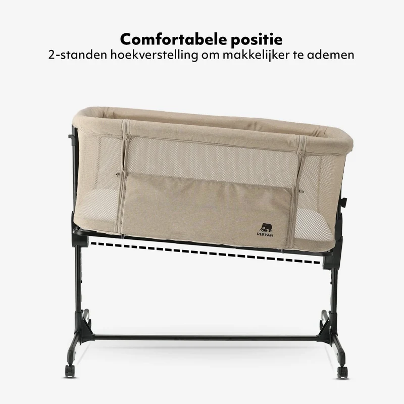 Co-Sleeper Snoozy Wiege - Sand Melange