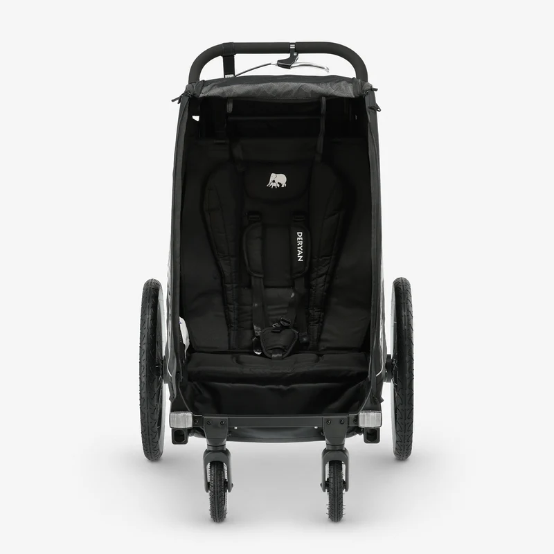 Luxus-Fahrradanhänger, 3-in-1-Kinderwagen und Jogger – für 1 Person
