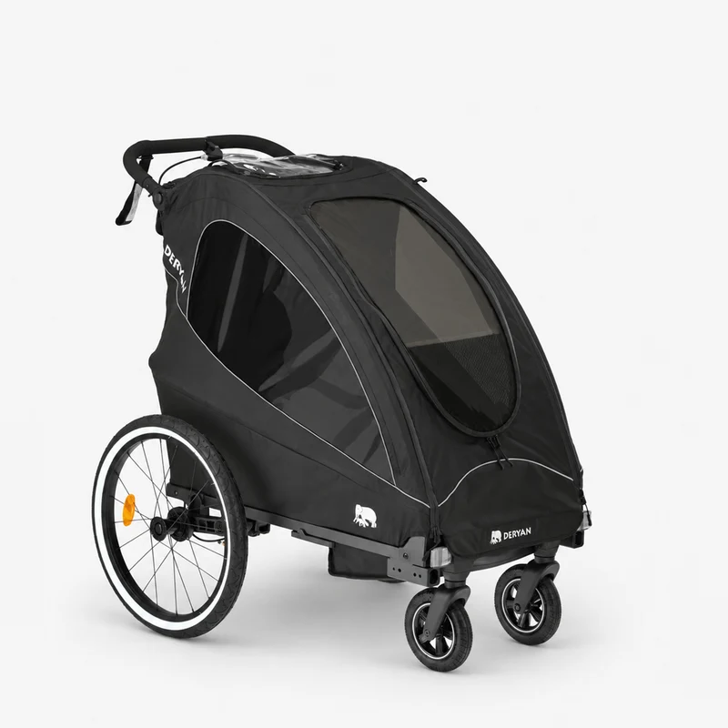 Luxus-Fahrradanhänger, 3-in-1-Kinderwagen und Jogger – für 1 Person