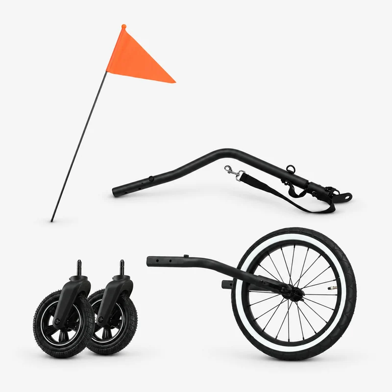 Luxus-Fahrradanhänger, 3-in-1-Kinderwagen und Jogger – für 1 Person