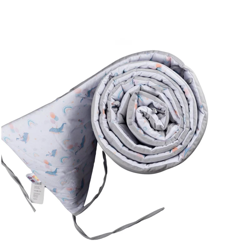 xkko Baby Nestchen Bettumrandung 180x30 cm