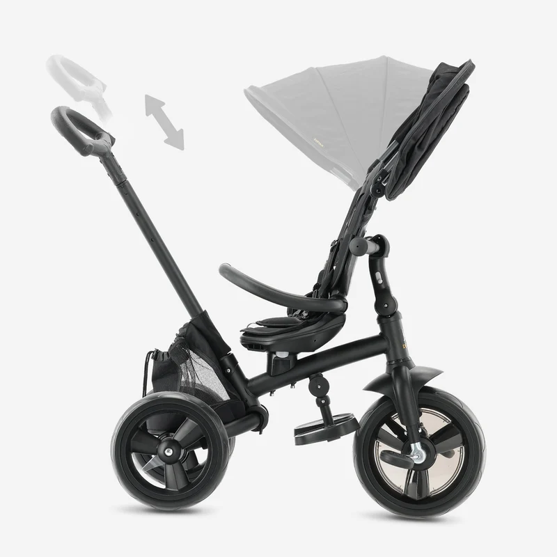 DERYAN Explorer Dreirad schwarz