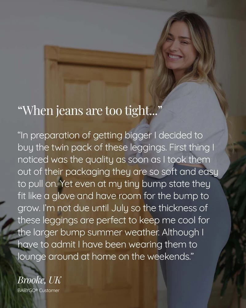 BABYGO® Activ+ Schwangerschafts-Leggings