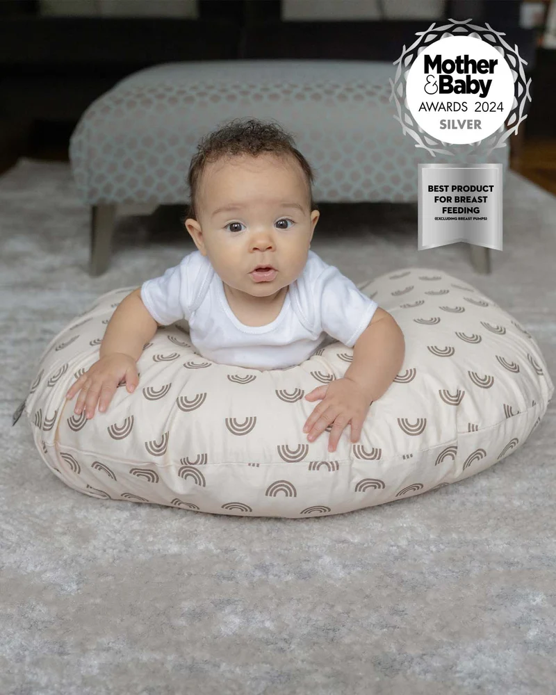 BABYGO® Regenbogen-Stillkissen