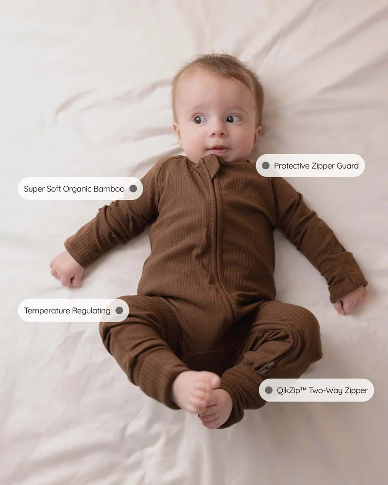 BABYGO® Schlafanzug mit Reißverschluss | 2er-Pack