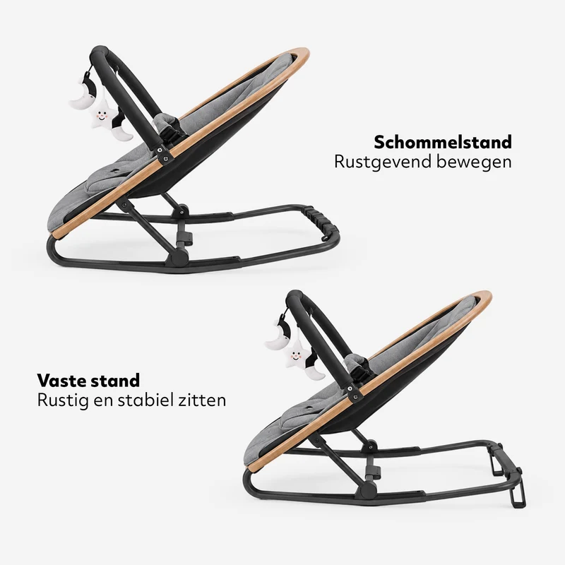 Babywippe Rocker Grau