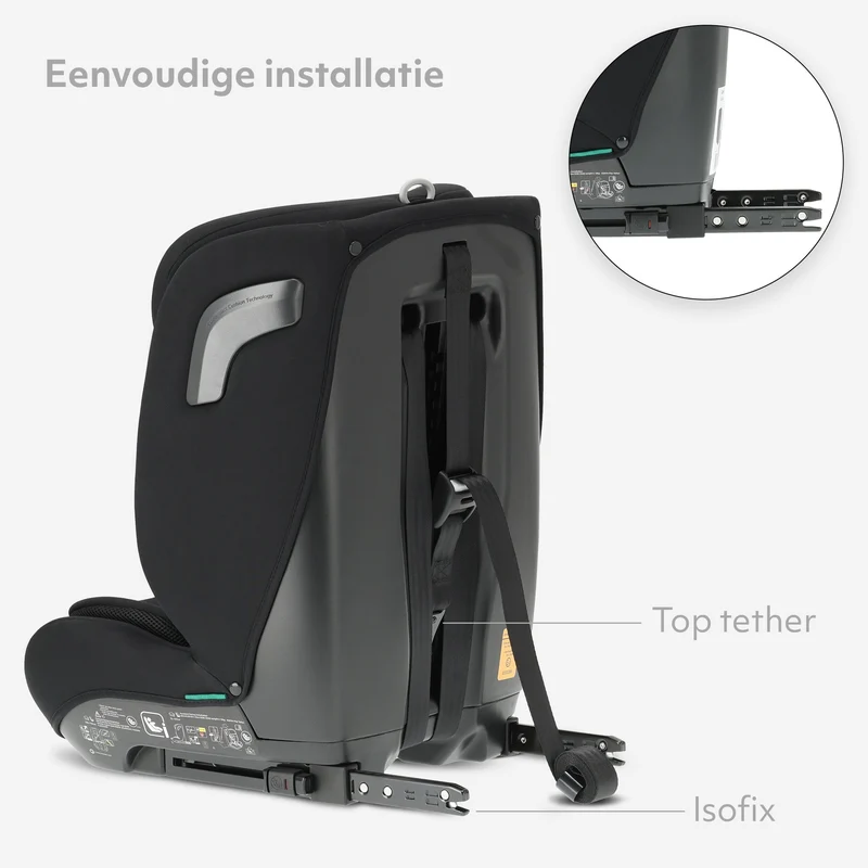 Carter Luxe i-Size-Autokindersitz 76–150 cm – Isofix Gruppe 1/2/3