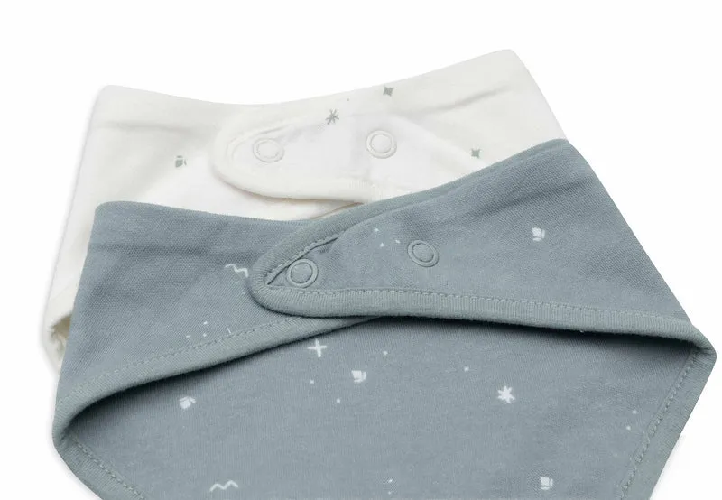 Jollein Jersey Bandana Halstuch im Doppelpack Twinkling Stars