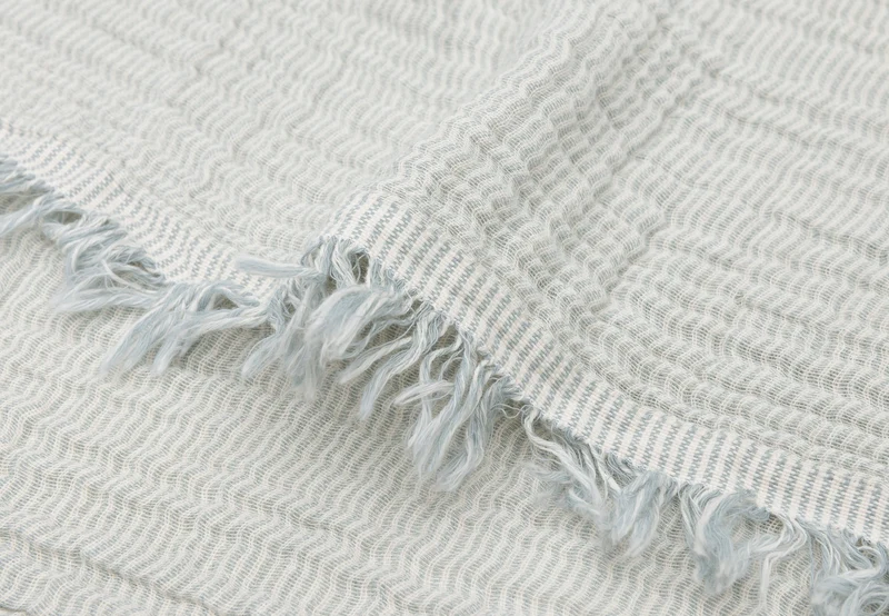 Jollein Babydecke 75x100 Musselin Seagreen