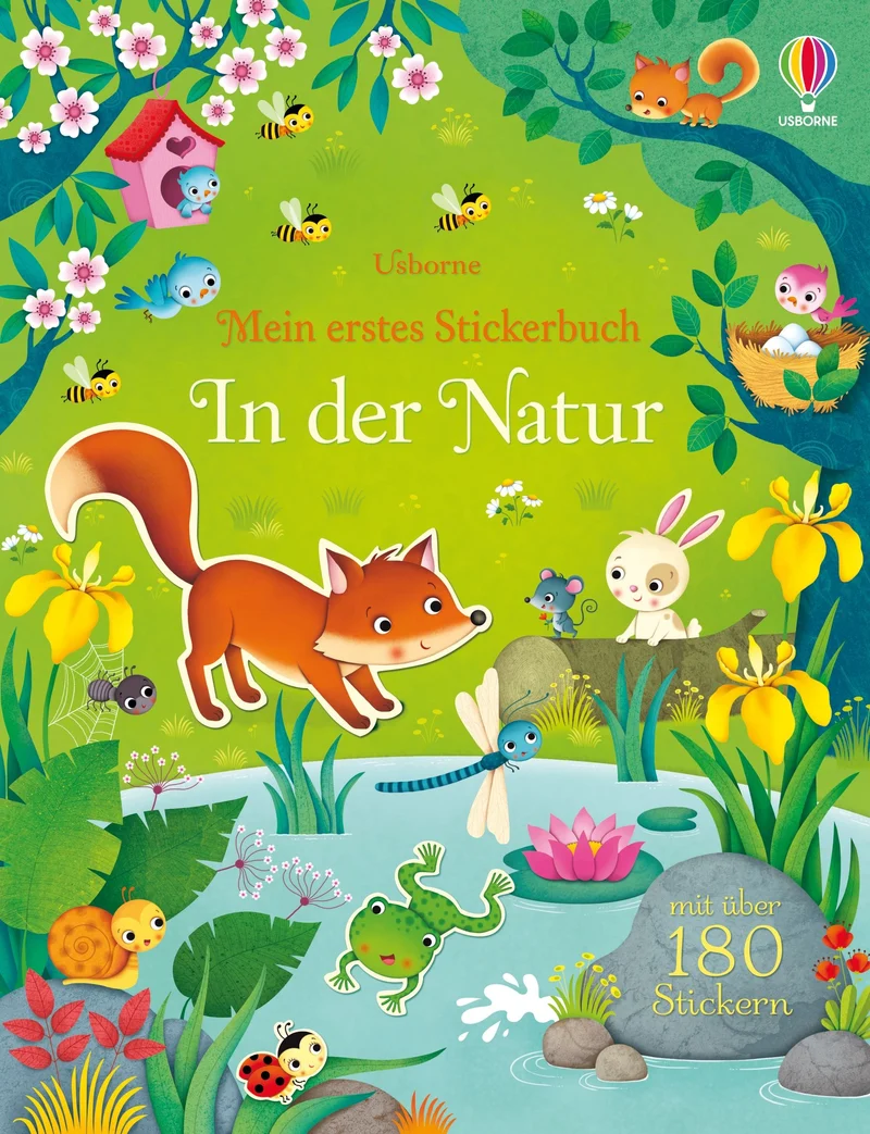 Usborne Kinder Stickerbuch: In der Natur