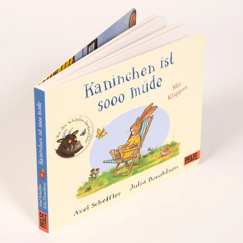 Das Kaninchen ist soo müde Klappenbuch von Scheffler & Donaldson